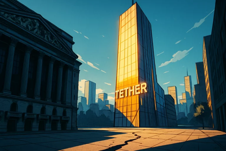 彭博：Tether 擬募資 200 億美元並考慮「股票代幣化」，叫停股東拋售護盤 5000 億美元估值