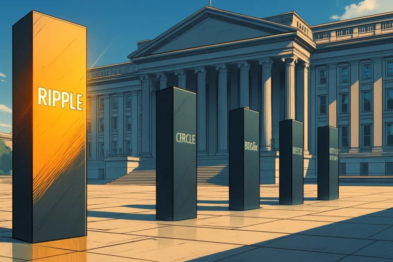 L’OCC américain donne son feu vert ! Cinq géants de la cryptographie, dont Ripple, BitGo et Circle, ont reçu une « approbation conditionnelle » pour les licences de banque de confiance.