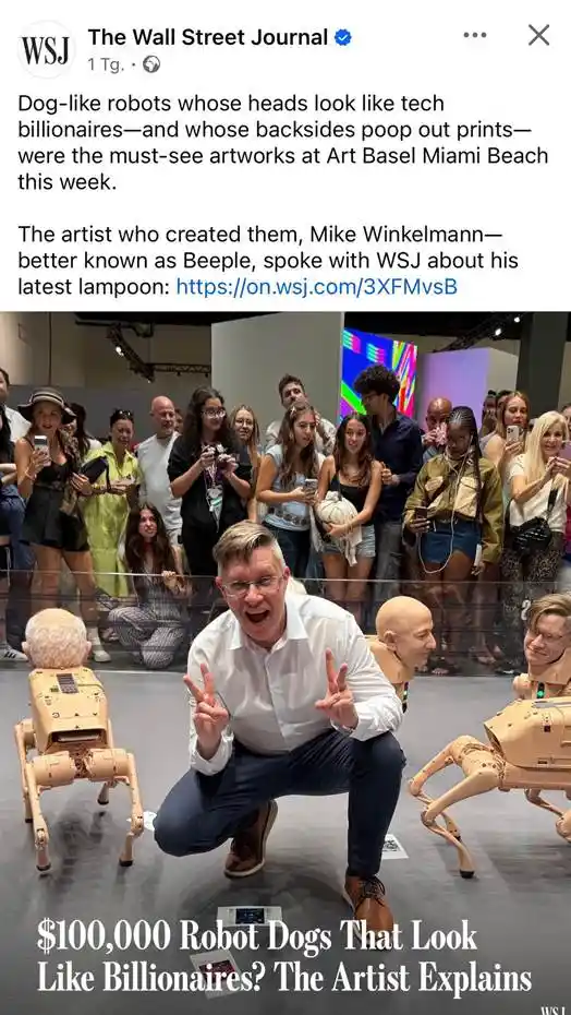 Beeple, que ganó 69 millones de dólares con NFT hace cuatro años, sigue ganando dinero