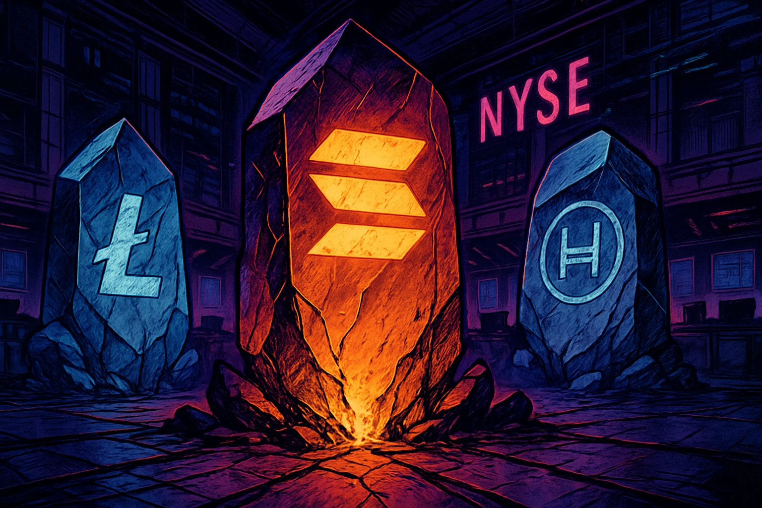 ソラナ、LTC、HBAR スポット ETF が今夜米国取引所に上場されます。ステーキングのサポートによりアルトコインファンドの新たな章が始まる