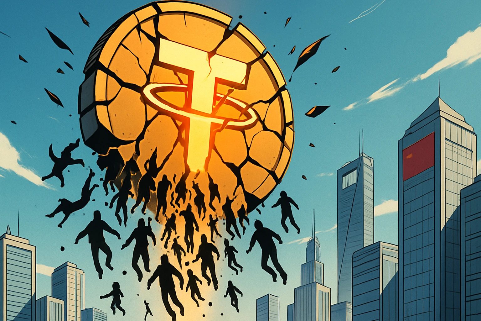 Le cercle monétaire chinois panique et vend l'USDT « avec une prime négative de 1,5 % par rapport au RMB », un marché baissier et une vague de fuite réglementaire ?